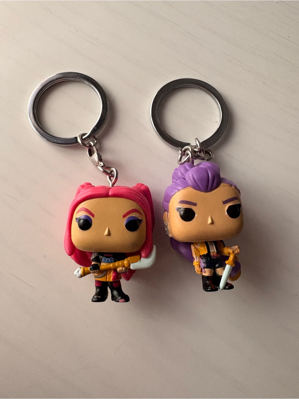 Funko Keychain Duo kpop demon hunters